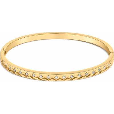 Victoria Filippi Stainless Steel Pevný bangle náramek Cintia Gold chirurgická ocel NR2392-HF-B5176-G Zlatá