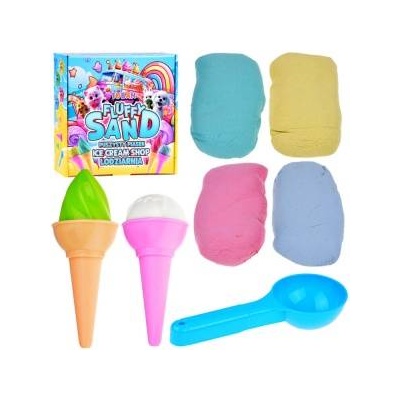 TUBAN fluffy scented sand Fluffy blue yellow 140 g ZA5170