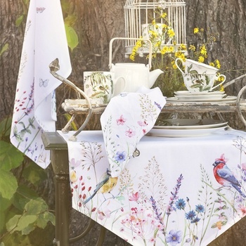 Clayre&Eef zástěra bavlněná So Floral