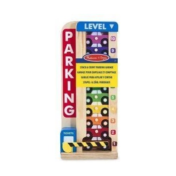 Melissa & Doug Дървен паркинг с коли, Melissa and Doug, 000772151825