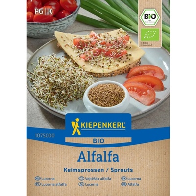 KIEPENKERL BIO Vojtěška alfalfa Medicago sativa ke klíčení 40 g