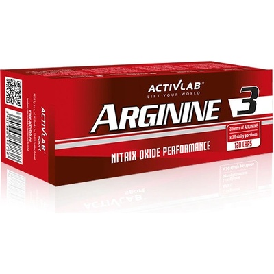ActivLab Arginine 3 Arginín 120 kapsúl