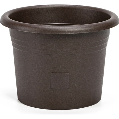 Plastia Květináč samozavlažovací Narza, čokoládová, 25 cm