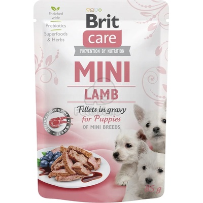 Brit Fillets in Gravy for Puppies - Lamb 6 x 85 г