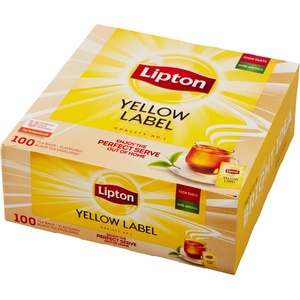 Lipton Черен чай Lipton Yellow Label 100 x 1.8 г