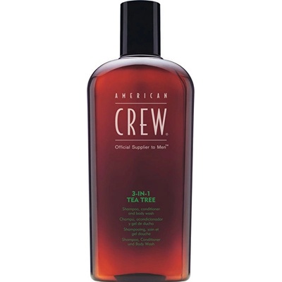 American Crew Šampon s tea tree 3v1 Shampoo Conditioner & Body Wash 1000 ml
