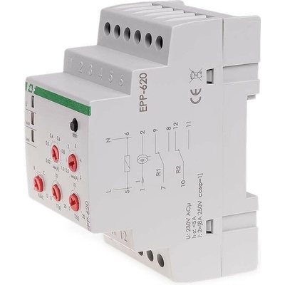 EPP-620 - Prúdové relé pre prúdové transformátory, 230V, 8A, 2x NO/NC
