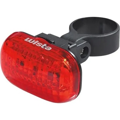 Wista 3 LED zadné čierne