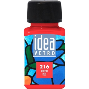 Maimeri Idea Vetro Боя за стъкло Red 216 60 ml 1 бр (M5314216)
