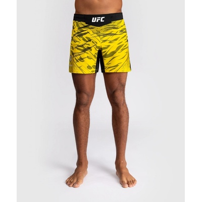 Venum MMA šortky UFC FUSION Authentic Fight Night krátký střih Yellow žluté