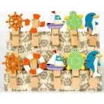 Fandy Decorative buckles Shapes 11 - Dolphin sea
