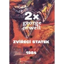 Knihy 2x Orwell Rok 1968, Zvířecí statek - George Orwell