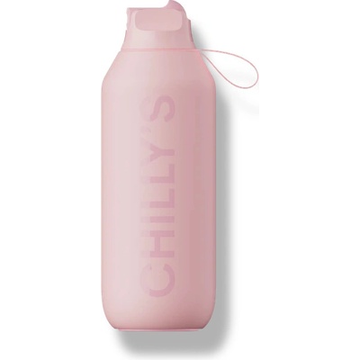 Chilly's Bottles jemná ružová edícia Series 2 Flip 500 ml