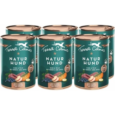 Terra Canis Naturhund Beef & Game 6 x 400 g