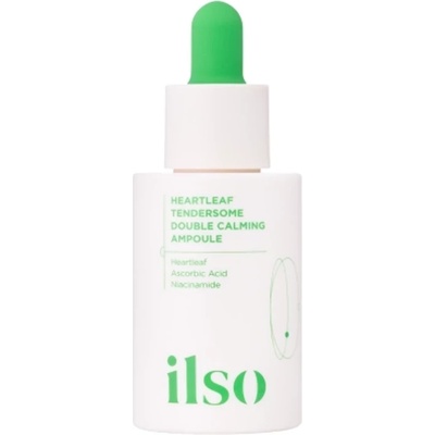 ilso Heartleaf Tendersome Double Calming Ampoule - Успокояваща ампула за лице 30мл