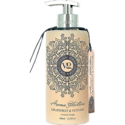 Vivian Gray Aroma Selection Grapefruit & Vetiver luxusní tekuté mýdlo s dávkovačem 400 ml