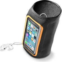 Púzdro CellularLine ARMBAND FLEX SUMMER EDITION do veľkosti 5,2" čierne