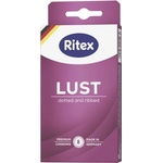 Ritex 10 бр. Презервативи на ивици и точки Ritex Lust