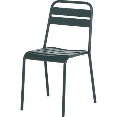Carmen Метален градински стол aba - тъмнозелен (3535109)