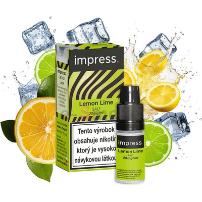 Imperia Impress Salt Lemon Lime 10 ml 20 mg