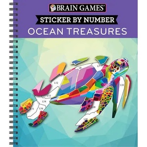Brain Games - Sticker by Number: Ocean Treasures | New Seasons, Brain Games (ISBN: 9781645580348)