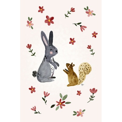 Plagát, Obraz - Cute Forest Friends, Abigail Morales, 26.7 × 40 cm