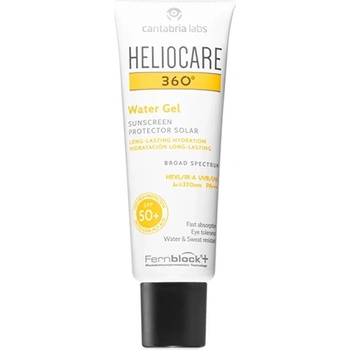 Heliocare 360° Water Gel слънцезащитен гел за лице spf 50 унисекс 50 мл