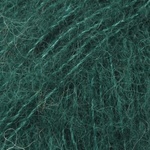 DROPS Design Brushed Alpaca Silk Uni Colour 11 Forest Green Плетива прежда (109811)