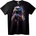 NOONEBRAND Тениска Цветен Орел - L, Black