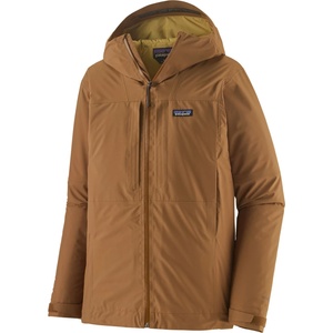 Patagonia Мъжко водоустойчиво яке Patagonia Insulated Boulder Fork Rain Jacket Waterproof jacket - Deer Brown - размер XS (002-4122-0311)