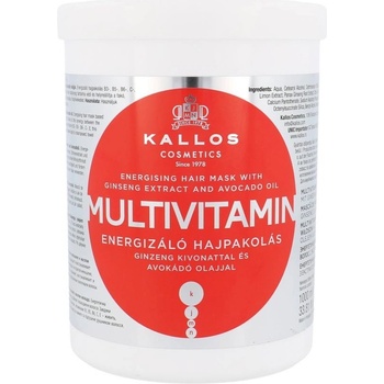 Kallos Cosmetics Multivitamin maska pro suché vlasy 1000 ml