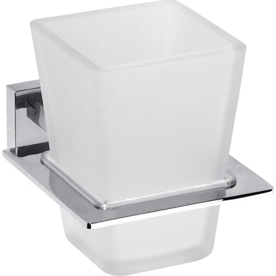 Bemeta Plaza držák včetně sklenice 125 x 100 x 85 mm 118110052