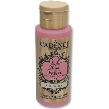 Farba na textil CADENCE STYLE MATT FABRIC 59 ml matná fuksiová