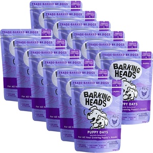 Barking Heads & Meowing Heads Puppy Days GRAIN FREE 12 x 300 г