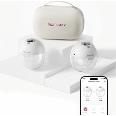 Momcozy M5 s podporou aplikace dvojitá sada Šedá