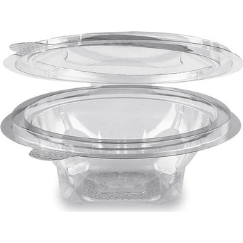 Nideko Miska s viečkom okrúhla 150 ml | priehľadná | rPET