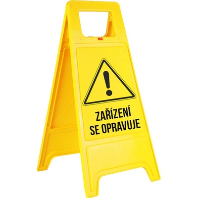 Traiva s.r.o. Výstražný stojan - áčko, Zařízení se opravuje Varianty: Výstražný stojan (áčko), Zařízení se opravuje, Kód: 09968