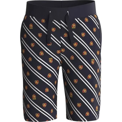 Guess Къси памучни цветни панталони с контрастни ивици за момче Guess