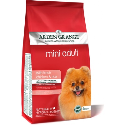 Arden Grange Adult mini with fresh chicken & rice 6 kg
