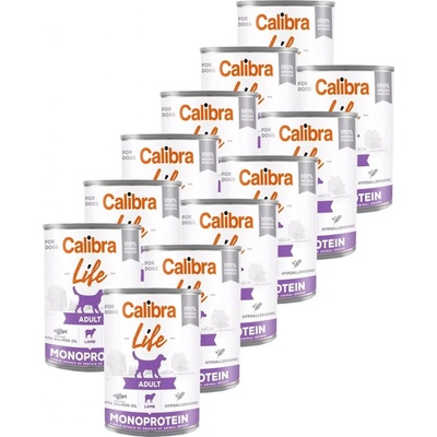 Calibra Dog Life Adult Lamb 12 x 400 g