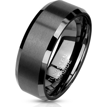Steel Edge Pánský prsten wolfram SERTU10