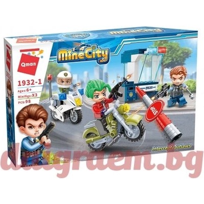 Qman Конструктор qman Преследване на лошите 1932-1 (q1932-1)