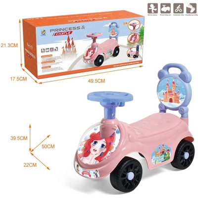 Armtoys ДЕТСКА КОЛА ЗА БУТАНЕ ПРИНЦЕСА СЪС ЗАМЪК