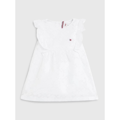 Tommy Hilfiger Рокля детска Tommy Hilfiger | Byal | Момичешки | 74