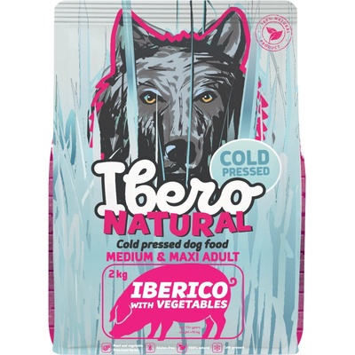 Ibero Cold Press Dog Medium & Maxi Adult Iberico 2 kg