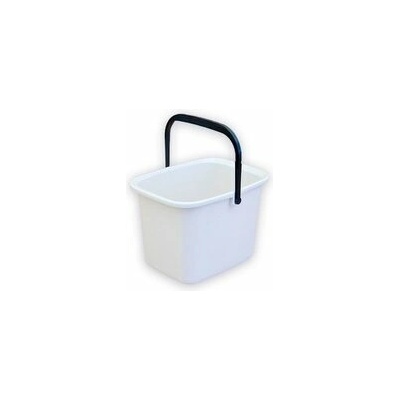 Vědro 10l hranaté plast mix barev