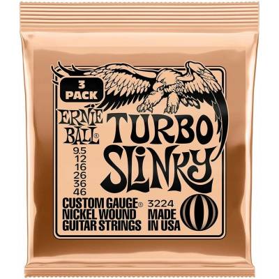 Ernie Ball Turbo Slinky 3224 3 ks