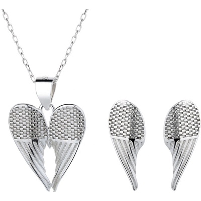 Silenti Jewelry Сребърен комплект "Сърдечност