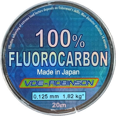 MVDE Fluorocarbon Robinson clear 20 m 0,195 mm 3,42 kg