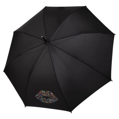 Doppler Long Flex AC Kiss UV Protection dámsky holový vystreľovací dáždnik černý